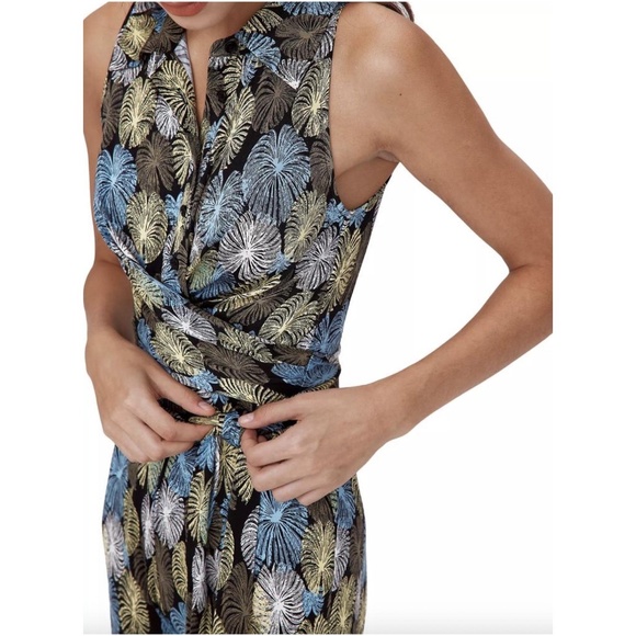 DIANE VON FURSTENBERG "Kellie" Jumpsuit in Fireworks XS - Picture 3 of 4